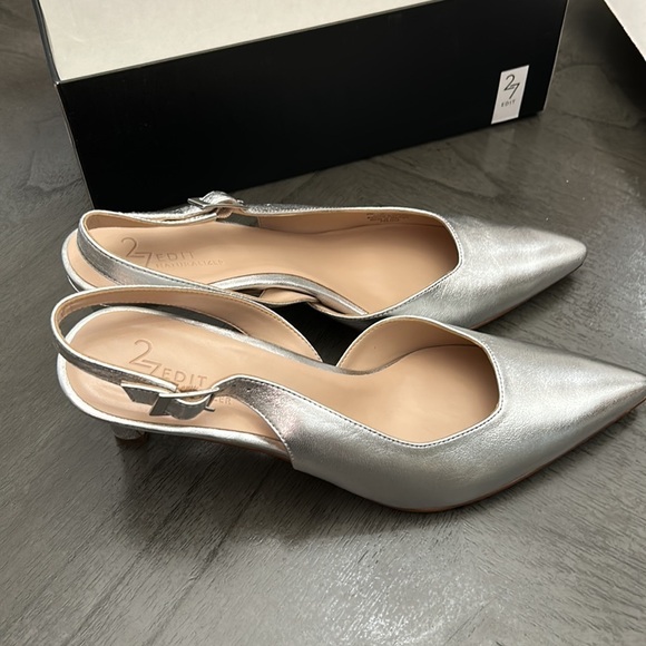 27 EDIT Naturalizer Felicia Slingback Pointed Toe Pump - Picture 5 of 9